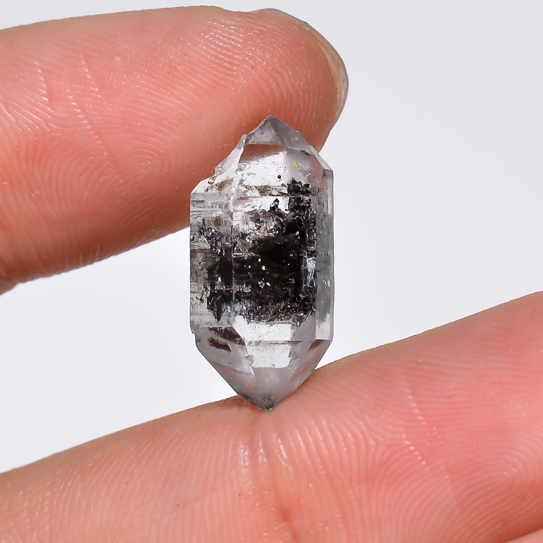 Natural Herkimer Diamond Fancy Shape Cut Stone Loose Gemstone For Making Jewelry 7.5 Ct. 17X8X7 mm Y-10217