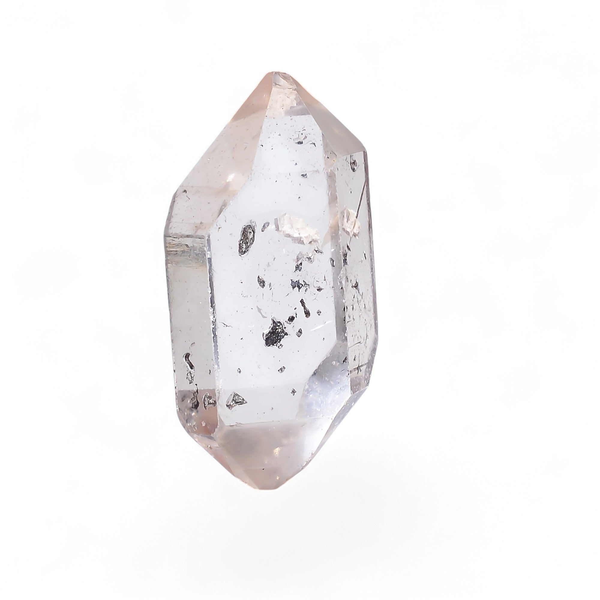 Natural Herkimer Diamond Fancy Shape Cut Stone Loose Gemstone For Making Jewelry 23 Ct. 26X13X9 mm Y-10218
