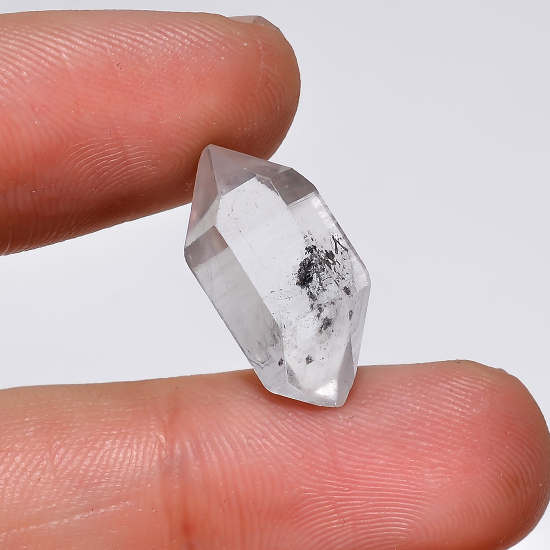 Natural Herkimer Diamond Fancy Shape Cut Stone Loose Gemstone For Making Jewelry 9.5 Ct. 18X9X8 mm Y-10220