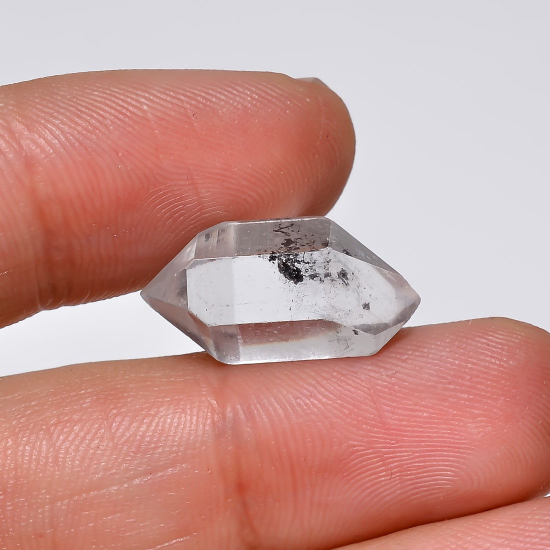 Natural Herkimer Diamond Fancy Shape Cut Stone Loose Gemstone For Making Jewelry 9.5 Ct. 18X9X8 mm Y-10220