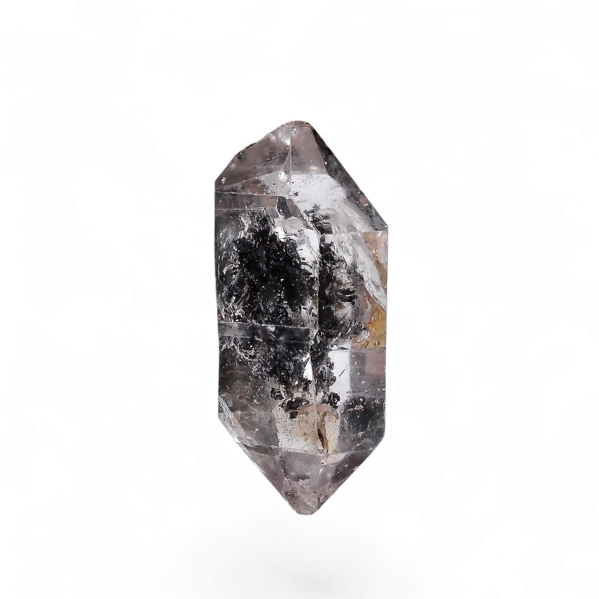 Natural Herkimer Diamond Fancy Shape Cut Stone Loose Gemstone For Making Jewelry 34.5 Ct. 30X14X13 mm Y-10221