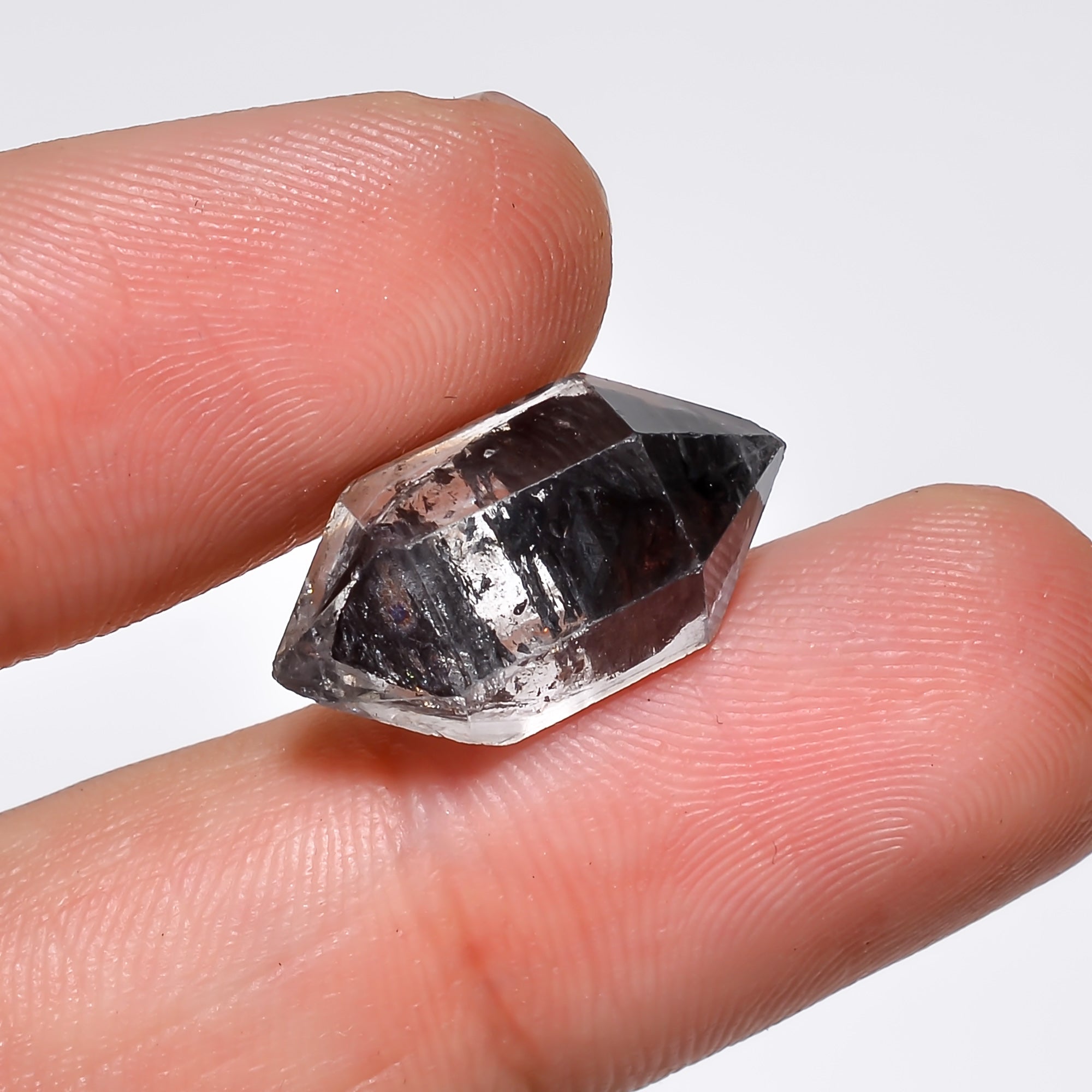 Natural Herkimer Diamond Fancy Shape Cut Stone Loose Gemstone For Making Jewelry 10 Ct. 18X9X8 mm Y-10222