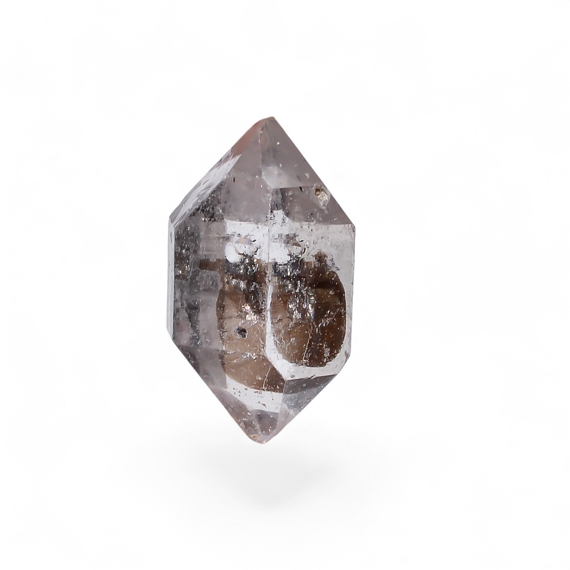 Natural Herkimer Diamond Fancy Shape Cut Stone Loose Gemstone For Making Jewelry 13 Ct. 19X10X9 mm Y-10223