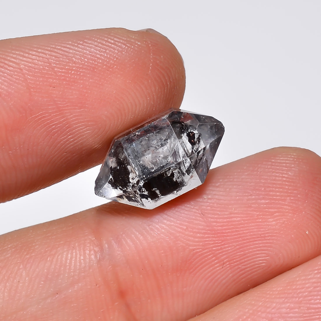 Natural Herkimer Diamond Fancy Shape Cut Stone Loose Gemstone For Making Jewelry 5.5 Ct. 14X8X7 mm Y-10225