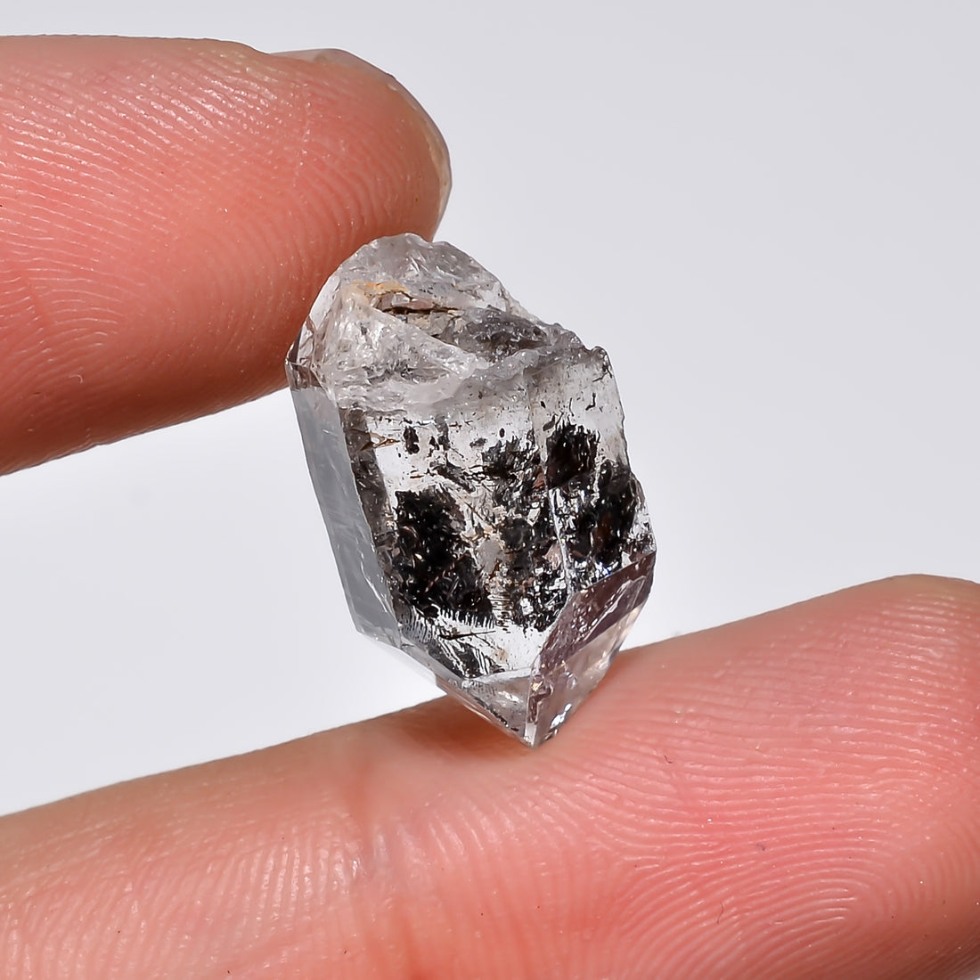 Natural Herkimer Diamond Fancy Shape Cut Stone Loose Gemstone For Making Jewelry 10 Ct. 18X10X8 mm Y-10227