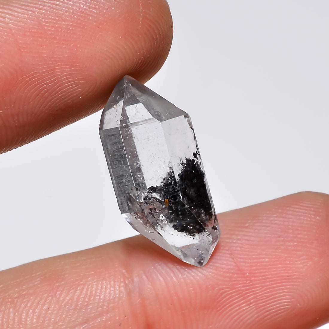Natural Herkimer Diamond Fancy Shape Cut Stone Loose Gemstone For Making Jewelry 10 Ct. 20X10X7 mm Y-10229