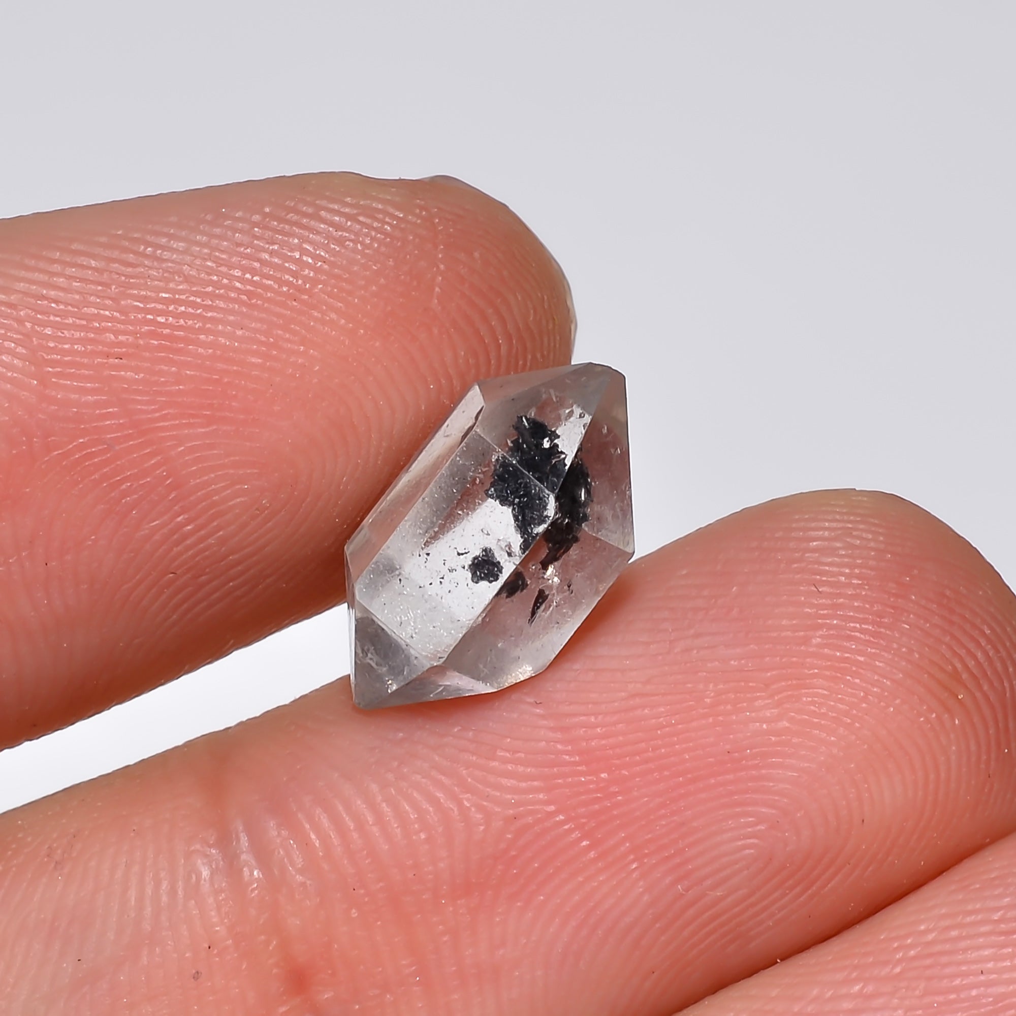 Natural Herkimer Diamond Fancy Shape Cut Stone Loose Gemstone For Making Jewelry 3.5 Ct. 12X7X6 mm Y-10231
