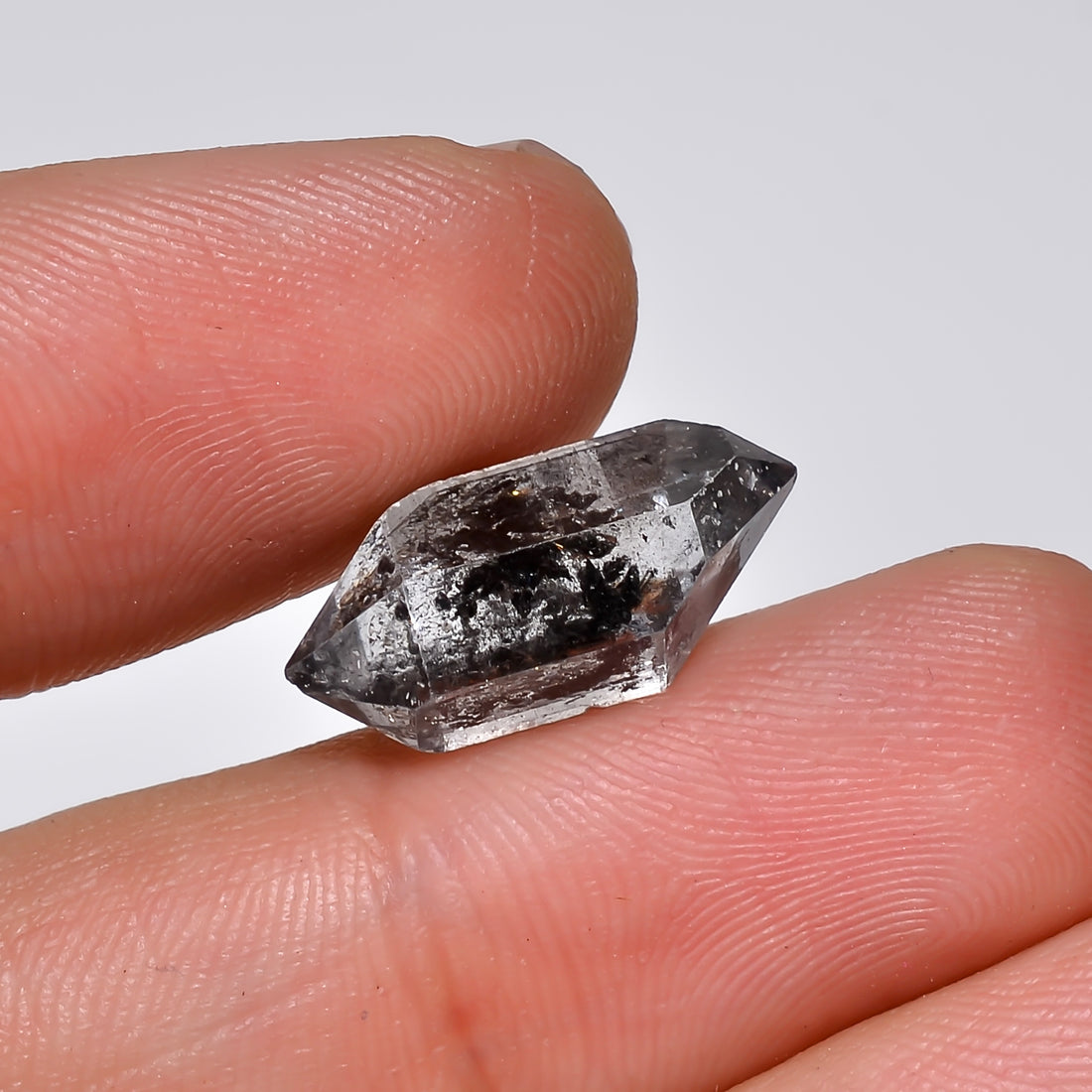 Natural Herkimer Diamond Fancy Shape Cut Stone Loose Gemstone For Making Jewelry 6.5 Ct. 16X8X6 mm Y-10234