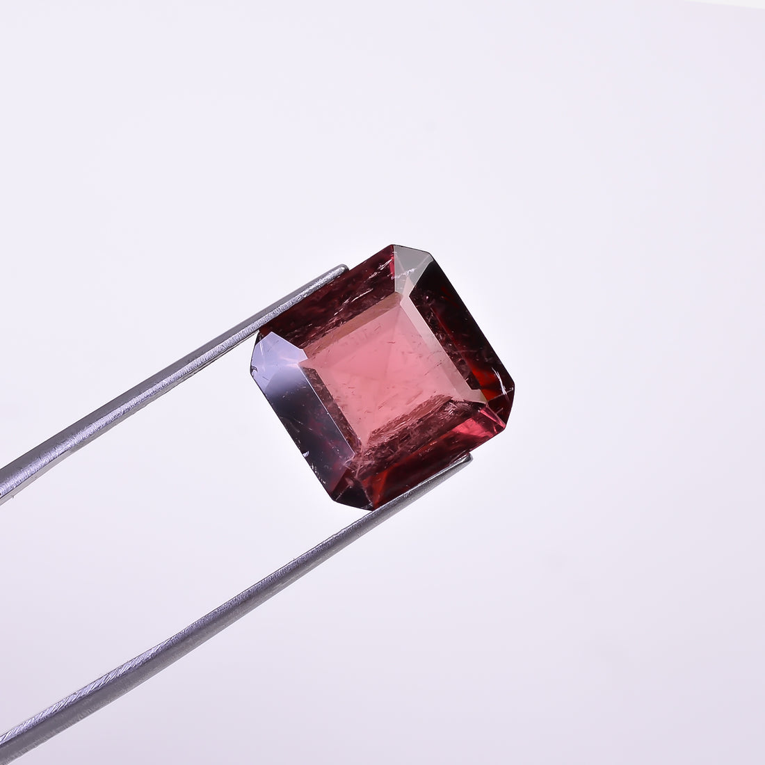 Natural Pink Tourmaline Cushion Shape Cut Stone Loose Gemstone For Making Jewelry 9.3 Ct. 13X13X6 mm Y-10266