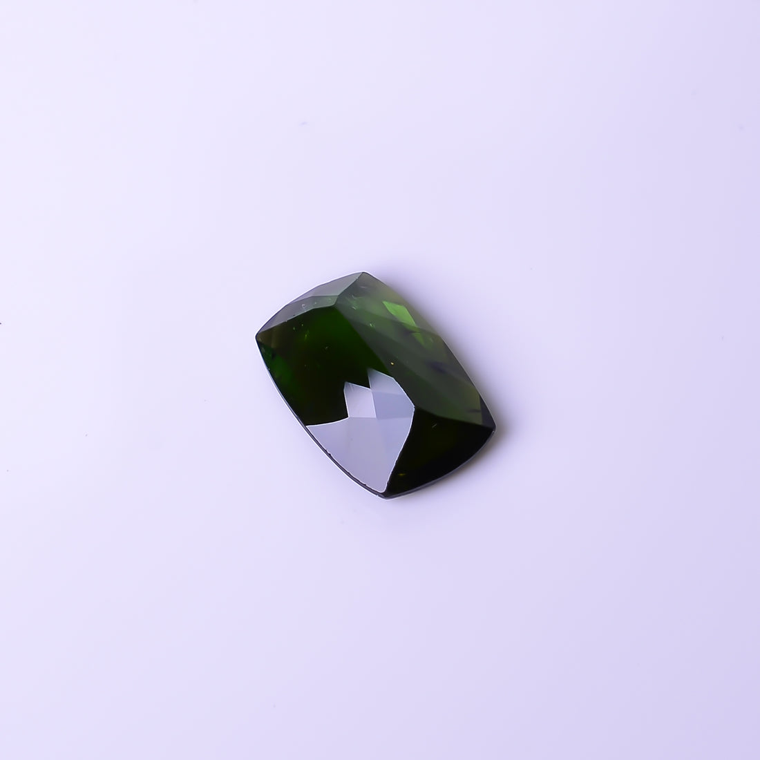 Natural Green Tourmaline Radiant Shape Cut Stone Loose Gemstone For Making Jewelry 3.85 Ct. 13X8X4 mm Y-10268