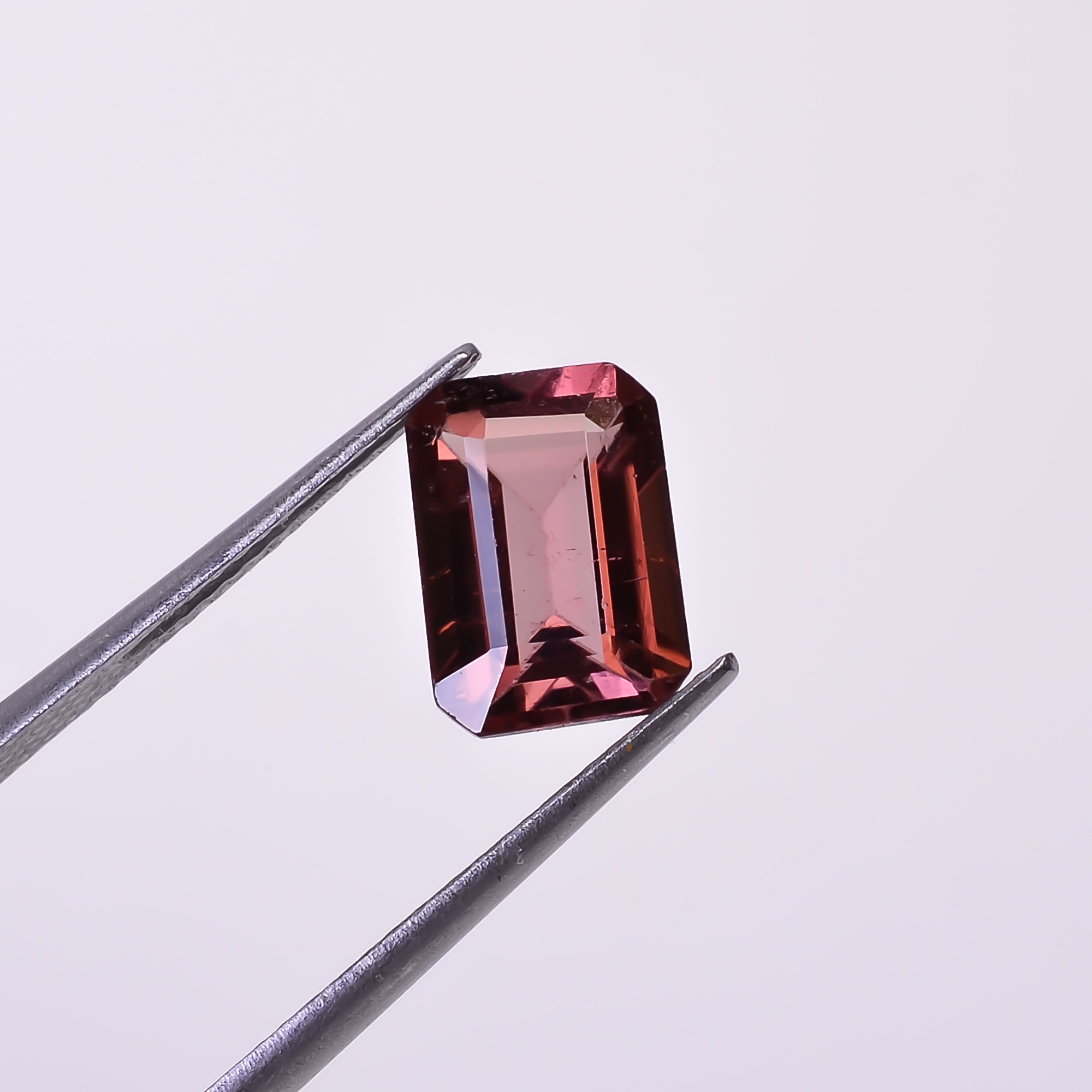 Natural Pink Tourmaline Radiant Shape Cut Stone Loose Gemstone For Making Jewelry 2.25 Ct. 9X6X4 mm Y-10269