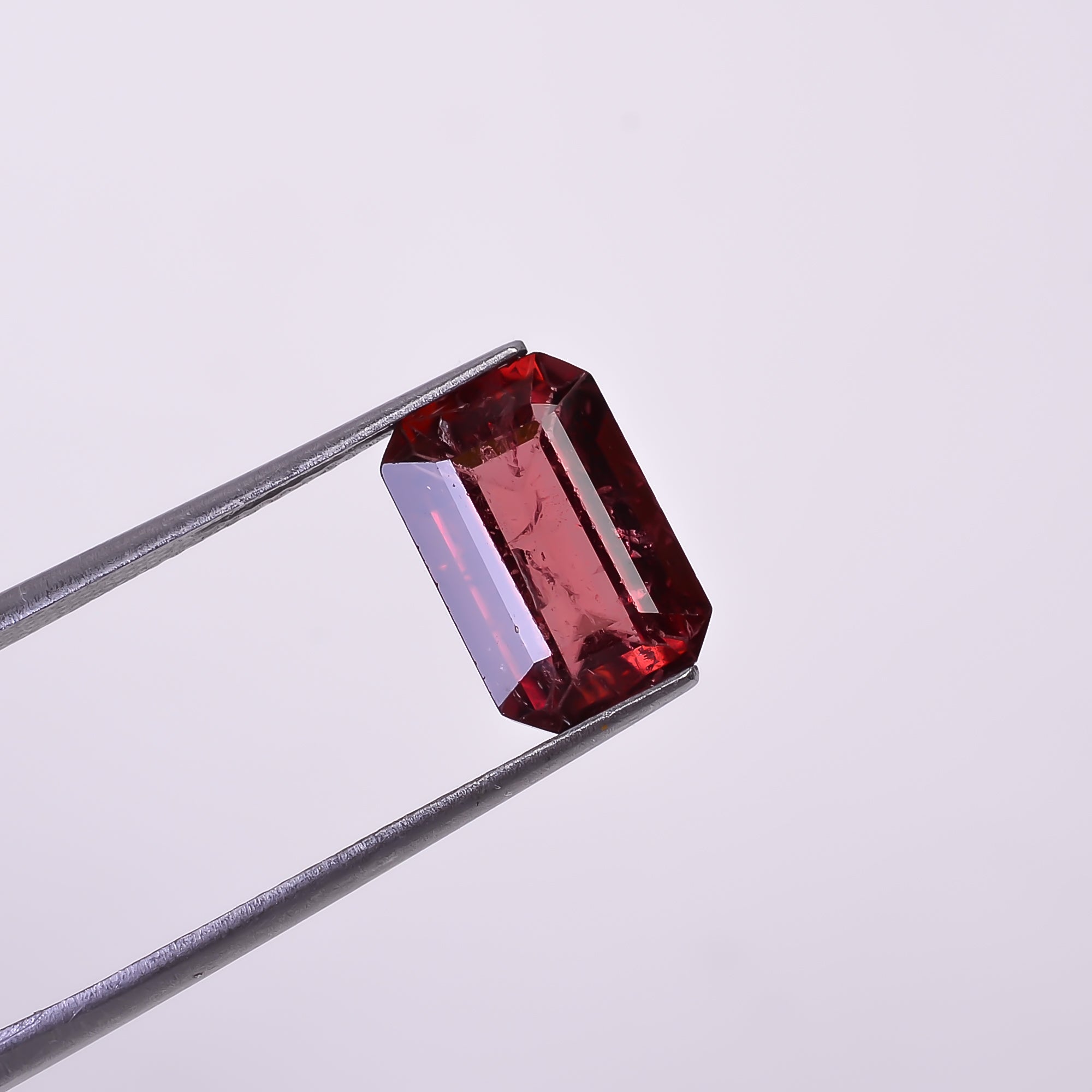 Natural Pink Tourmaline Radiant Shape Cut Stone Loose Gemstone For Making Jewelry 3.7 Ct. 11X7X5 mm Y-10270