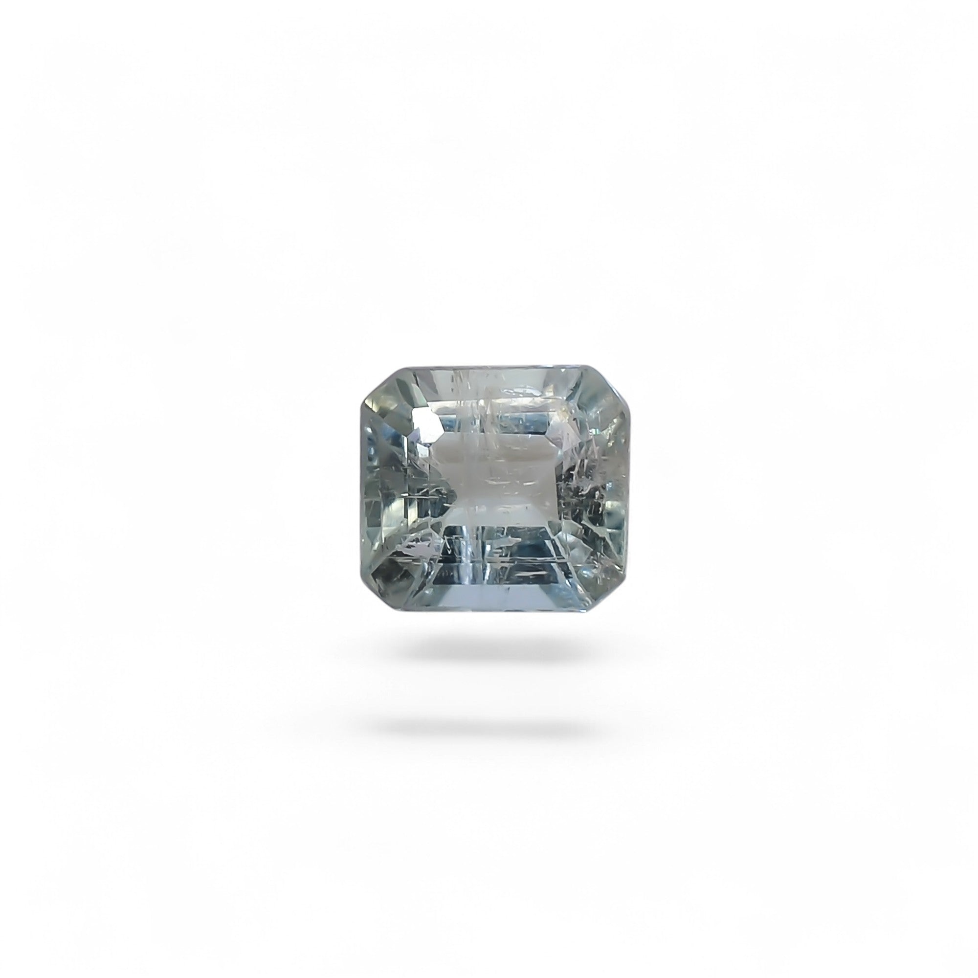 Natural Green Tourmaline Radiant Shape Cut Stone Loose Gemstone For Making Jewelry 1.3 Ct. 6X5X4 mm Y-10271