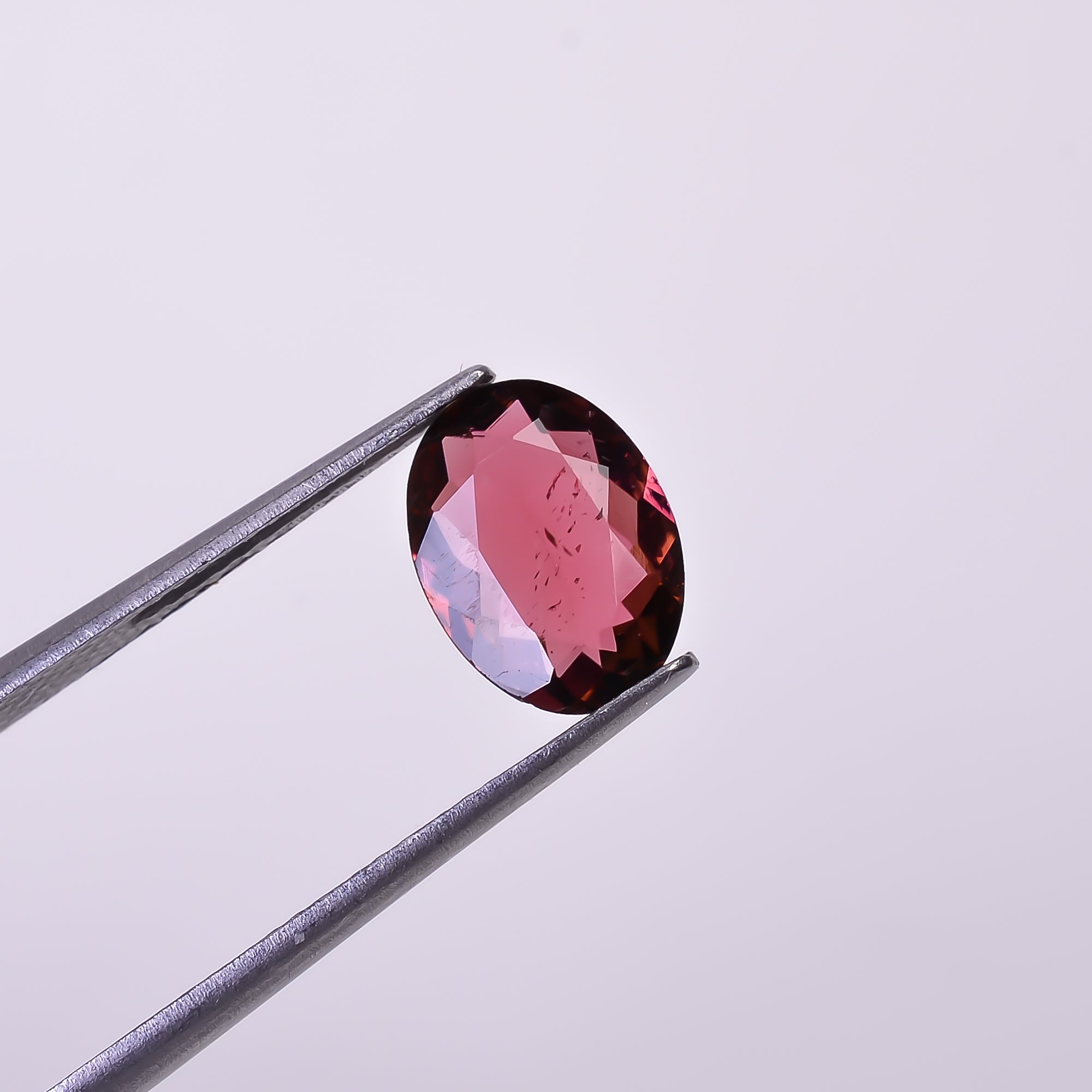 Natural Pink Tourmaline Oval Shape Cut Stone Loose Gemstone For Making Jewelry 1.65 Ct. 9X7X3 mm Y-10272