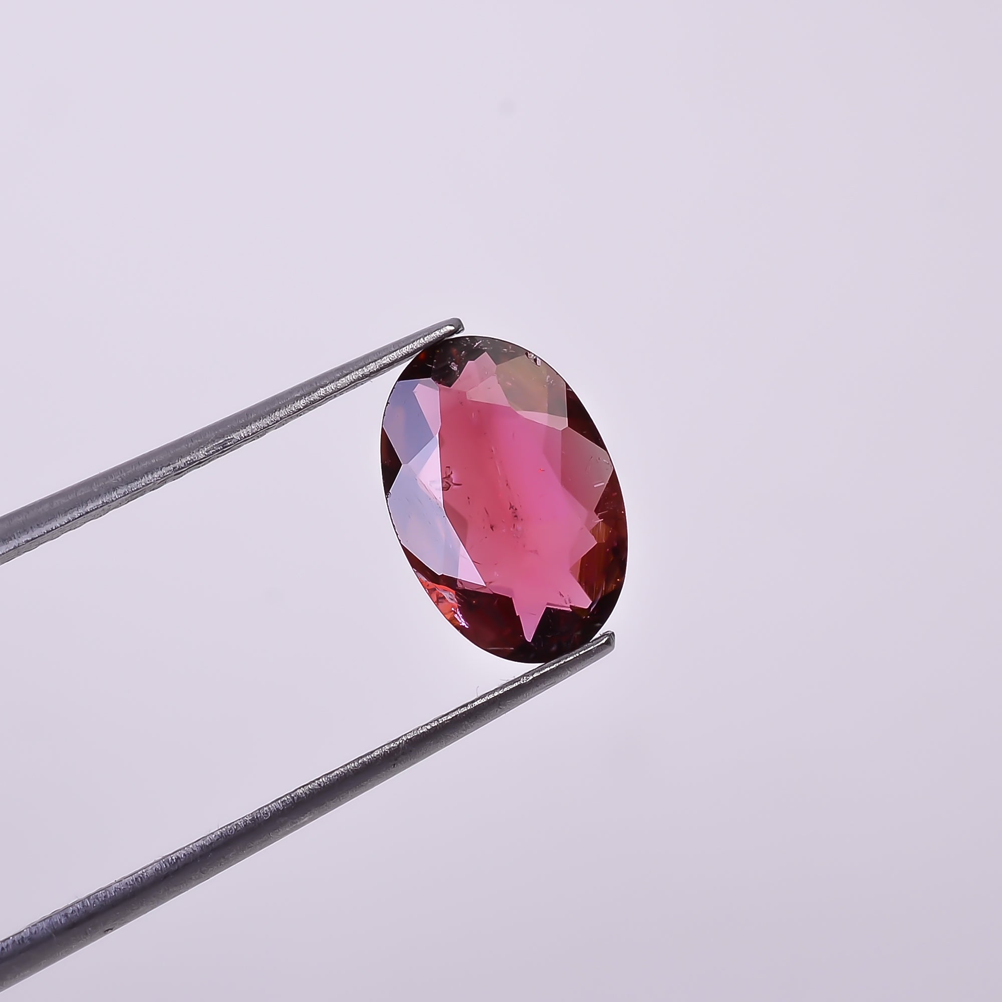 Natural Pink Tourmaline Oval Shape Cut Stone Loose Gemstone For Making Jewelry 1.6 Ct. 10X7X3 mm Y-10274