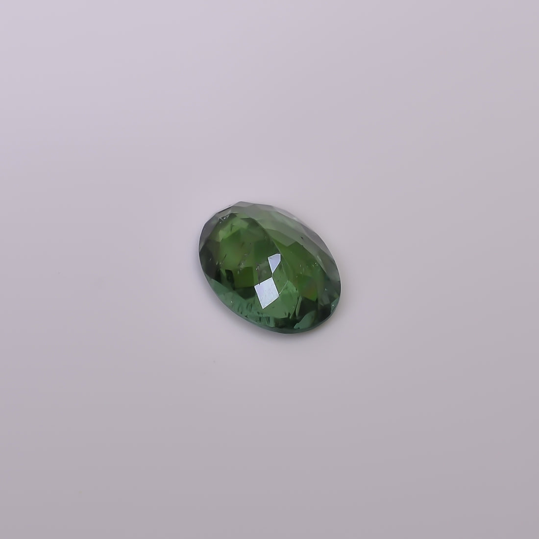 Natural Green Tourmaline Oval Shape Cut Stone Loose Gemstone For Making Jewelry 1.5 Ct. 9X6X4 mm Y-10275