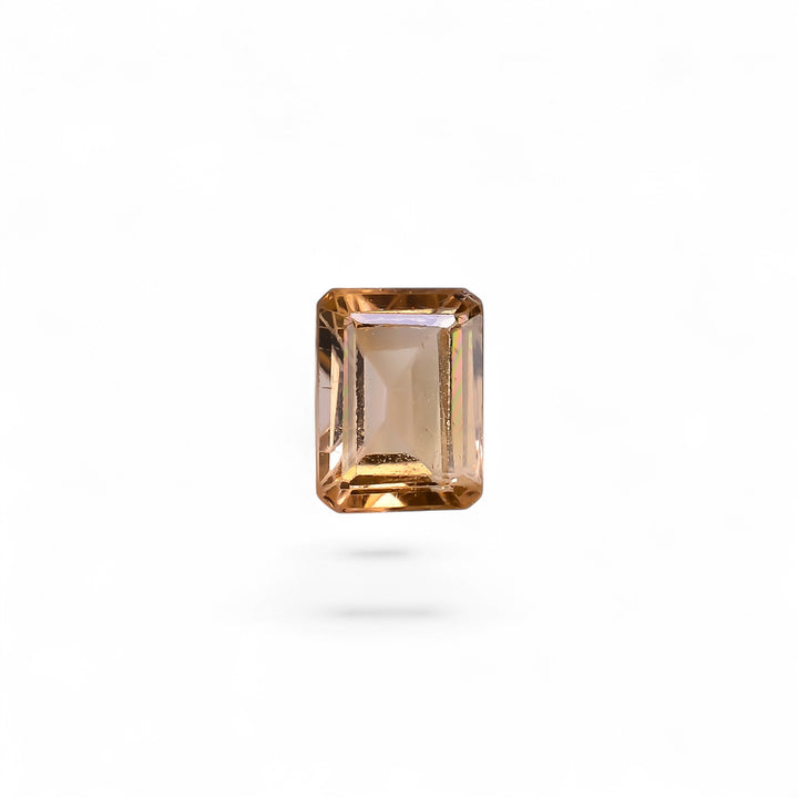 Natural Yellow Tourmaline Radiant Shape Cut Stone Loose Gemstone For Making Jewelry 1.1 Ct. 7X4X3 mm Y-10276