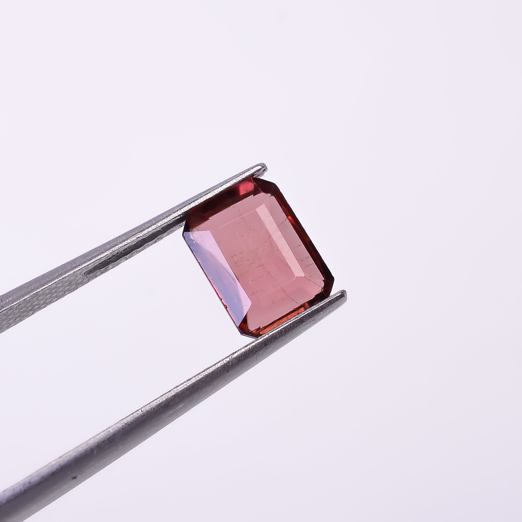 Natural Pink Tourmaline Radiant Shape Cut Stone Loose Gemstone For Making Jewelry 1.7 Ct. 8X6X3 mm Y-10277