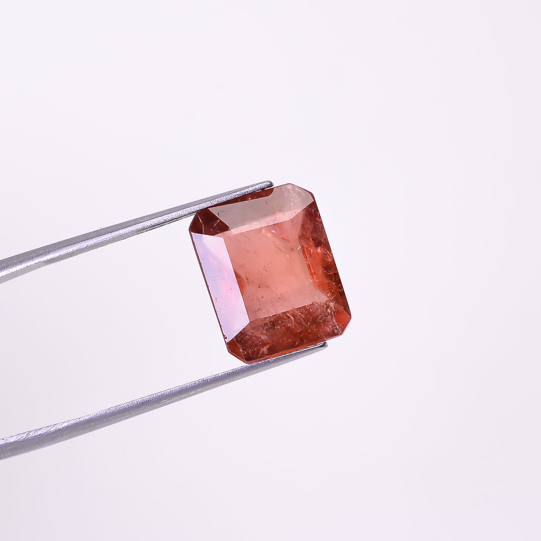 Natural Pink Tourmaline Radiant Shape Cut Stone Loose Gemstone For Making Jewelry 7.85 Ct. 14X11X6 mm Y-10279