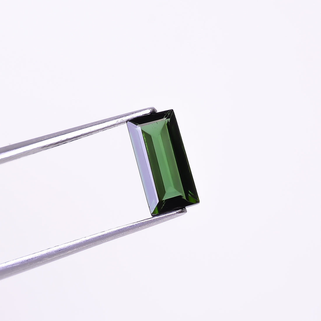 Natural Green Tourmaline Radiant Shape Cut Stone Loose Gemstone For Making Jewelry 1.45 Ct. 9X5X3 mm Y-10280
