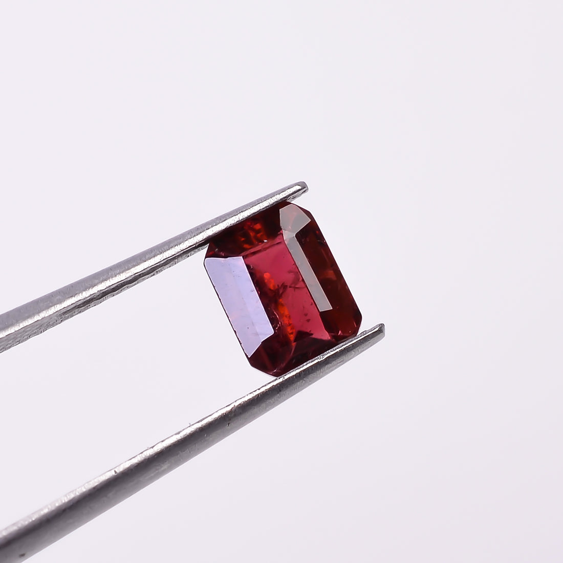 Natural Pink Tourmaline Radiant Shape Cut Stone Loose Gemstone For Making Jewelry 1.3 Ct. 7X5X4 mm Y-10282