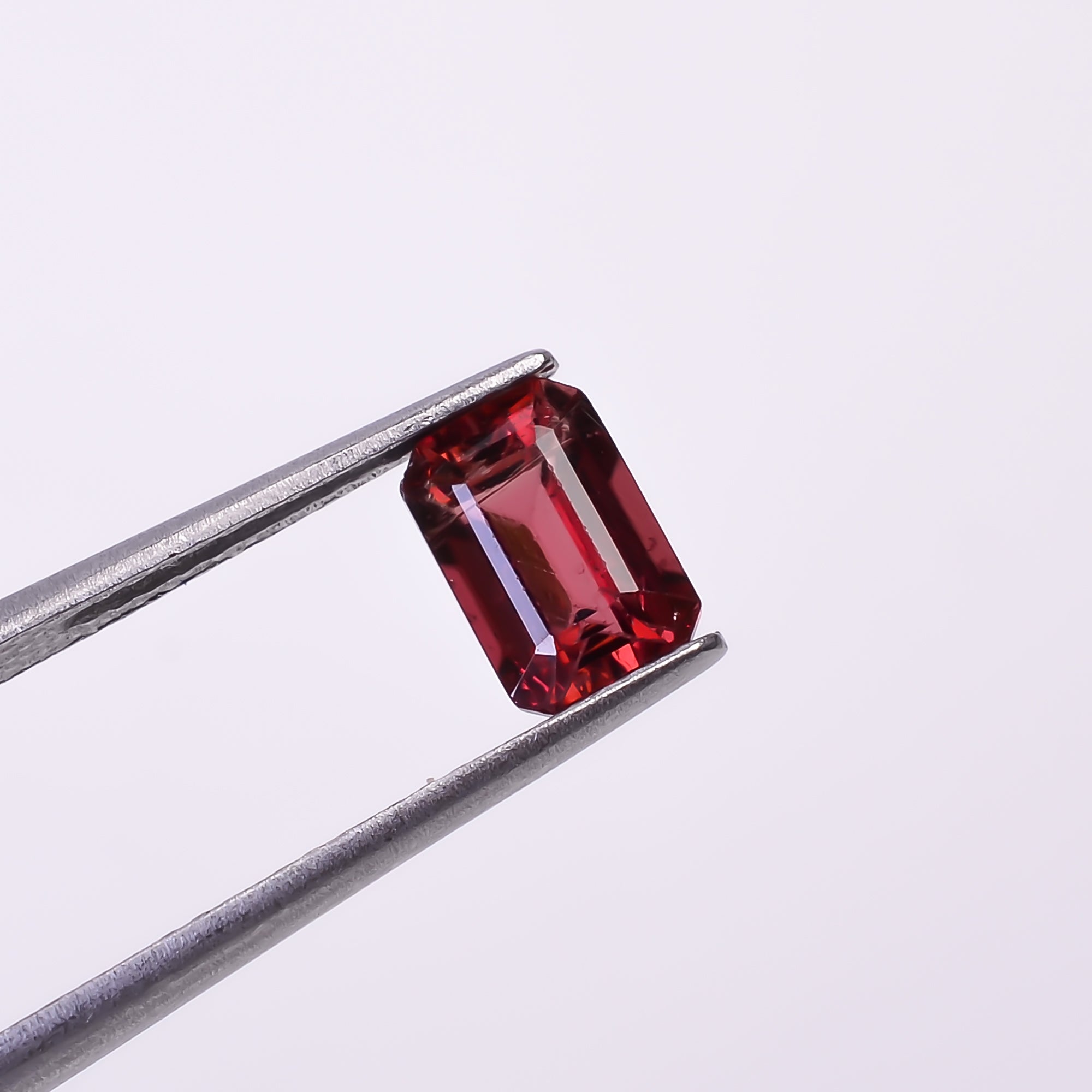 Natural Pink Tourmaline Radiant Shape Cut Stone Loose Gemstone For Making Jewelry 1.15 Ct. 7X4X4 mm Y-10284