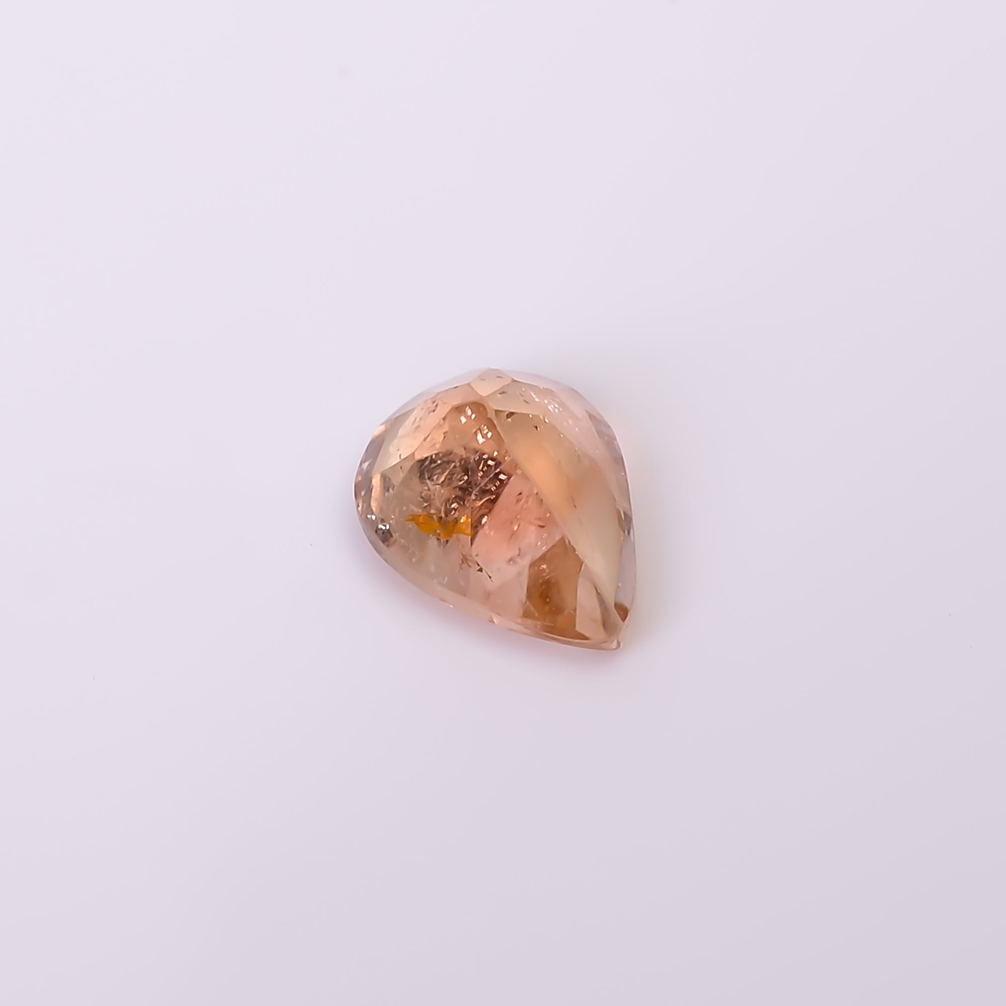 Natural Yellow Tourmaline Pear Shape Cut Stone Loose Gemstone For Making Jewelry 1.15 Ct. 8X6X4 mm Y-10285