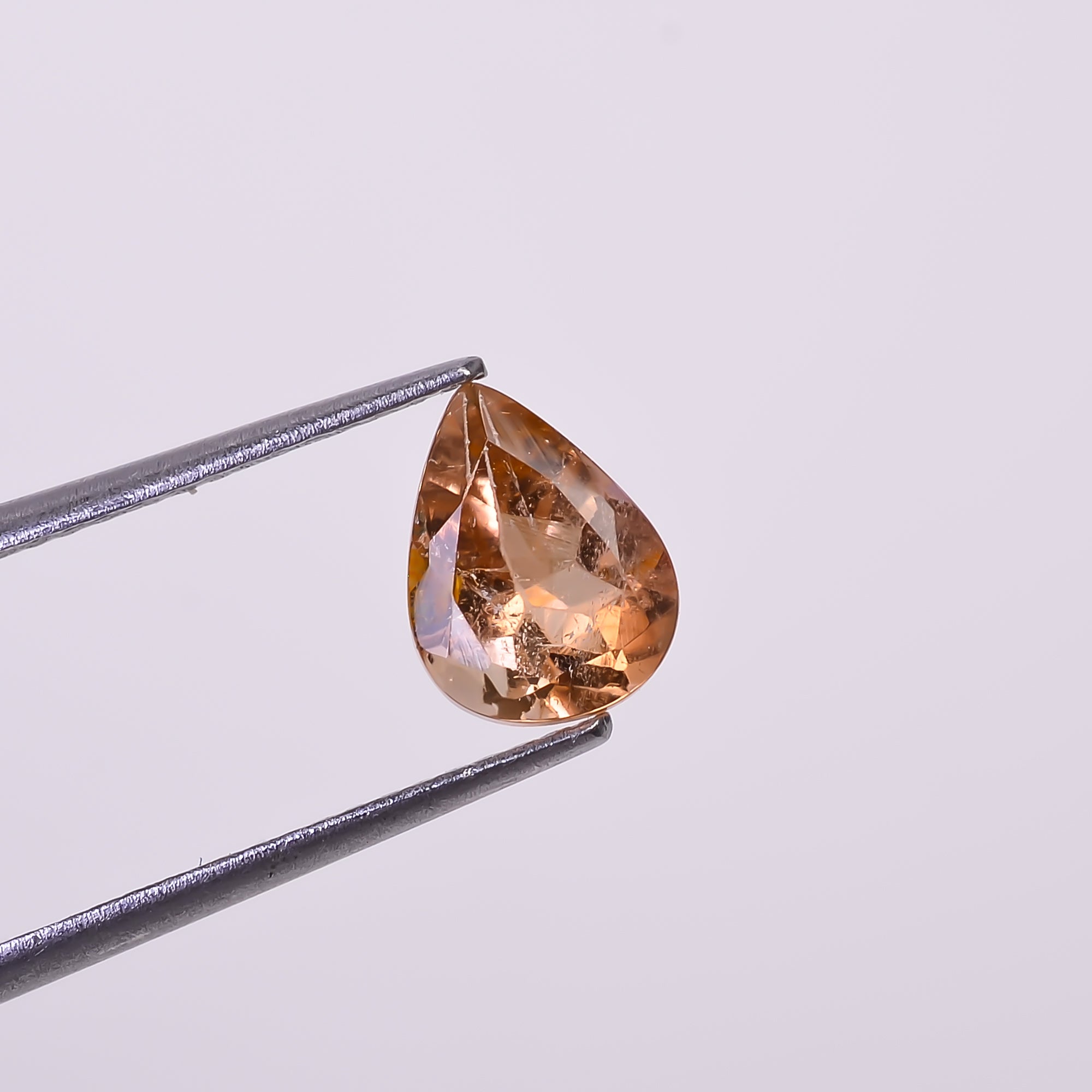 Natural Yellow Tourmaline Pear Shape Cut Stone Loose Gemstone For Making Jewelry 1.15 Ct. 8X6X4 mm Y-10285