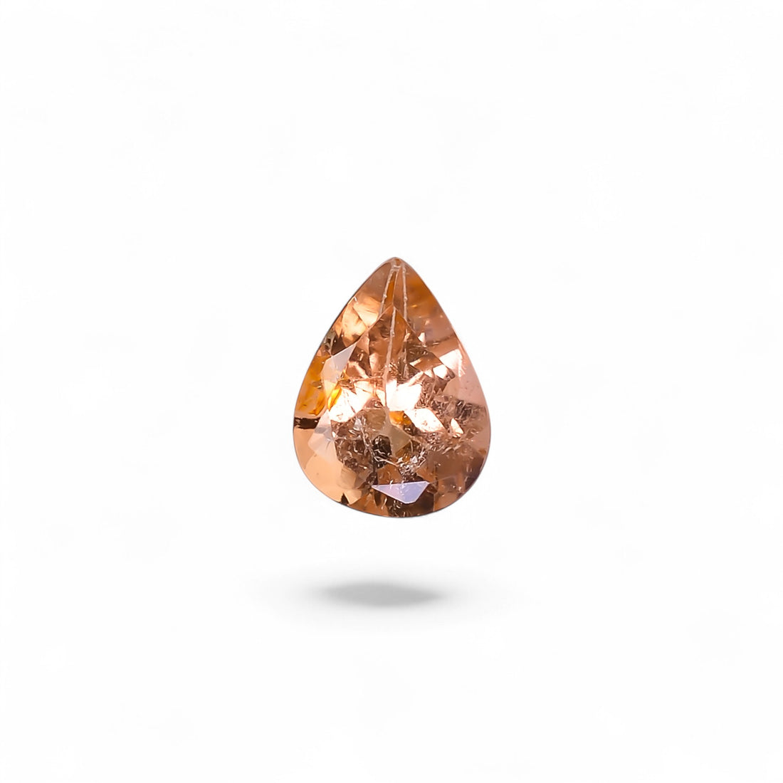 Natural Yellow Tourmaline Pear Shape Cut Stone Loose Gemstone For Making Jewelry 1.15 Ct. 8X6X4 mm Y-10285