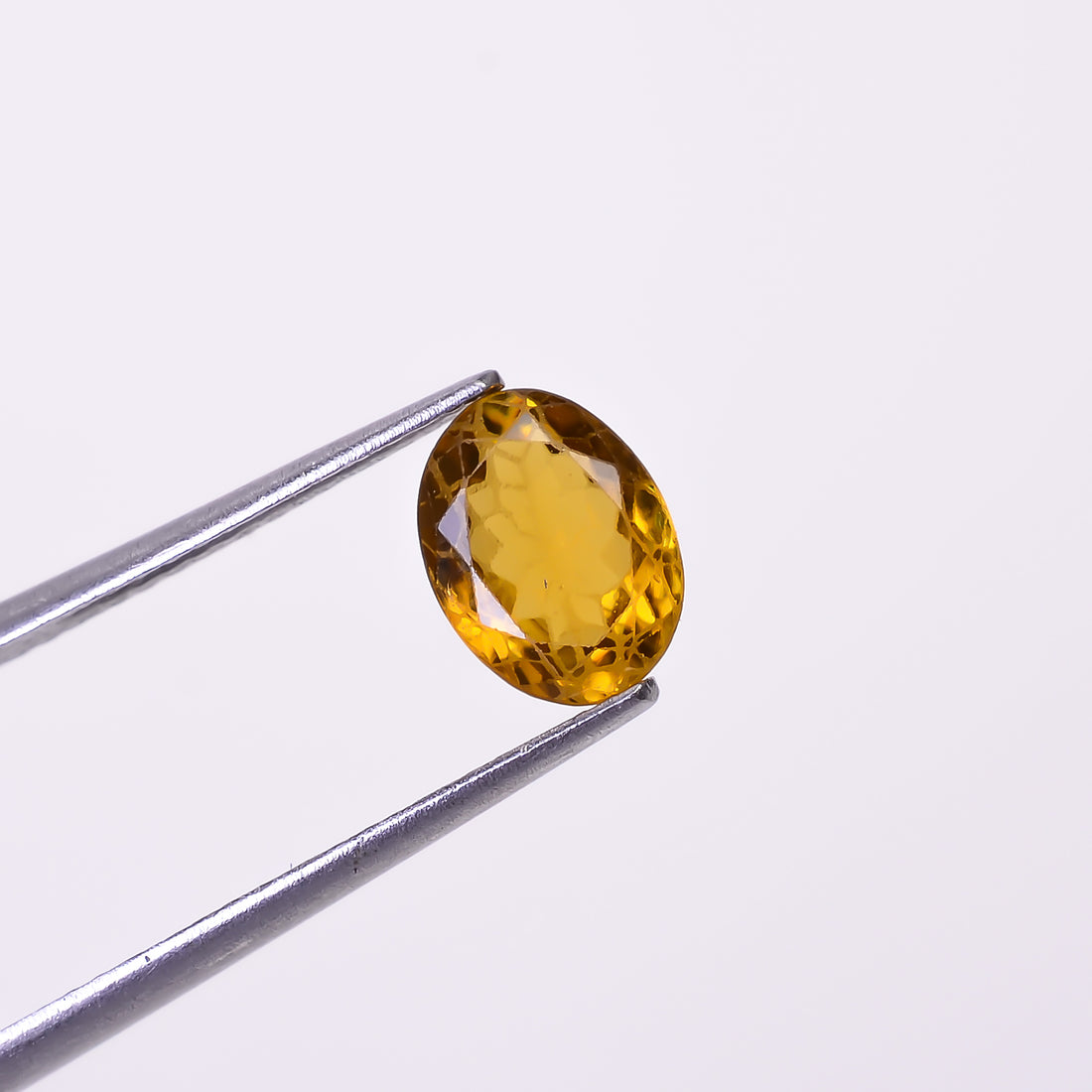 Natural Yellow Tourmaline Oval Shape Cut Stone Loose Gemstone For Making Jewelry 1 Ct. 7X5X3 mm Y-10286