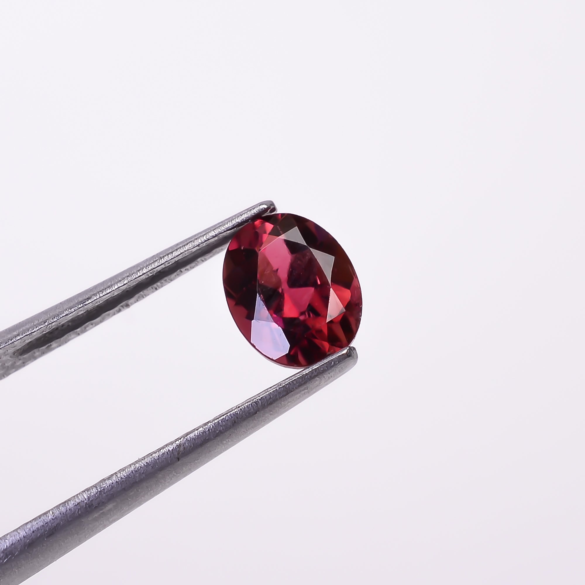 Natural Pink Tourmaline Oval Shape Cut Stone Loose Gemstone For Making Jewelry 0.85 Ct. 6X5X3 mm Y-10288