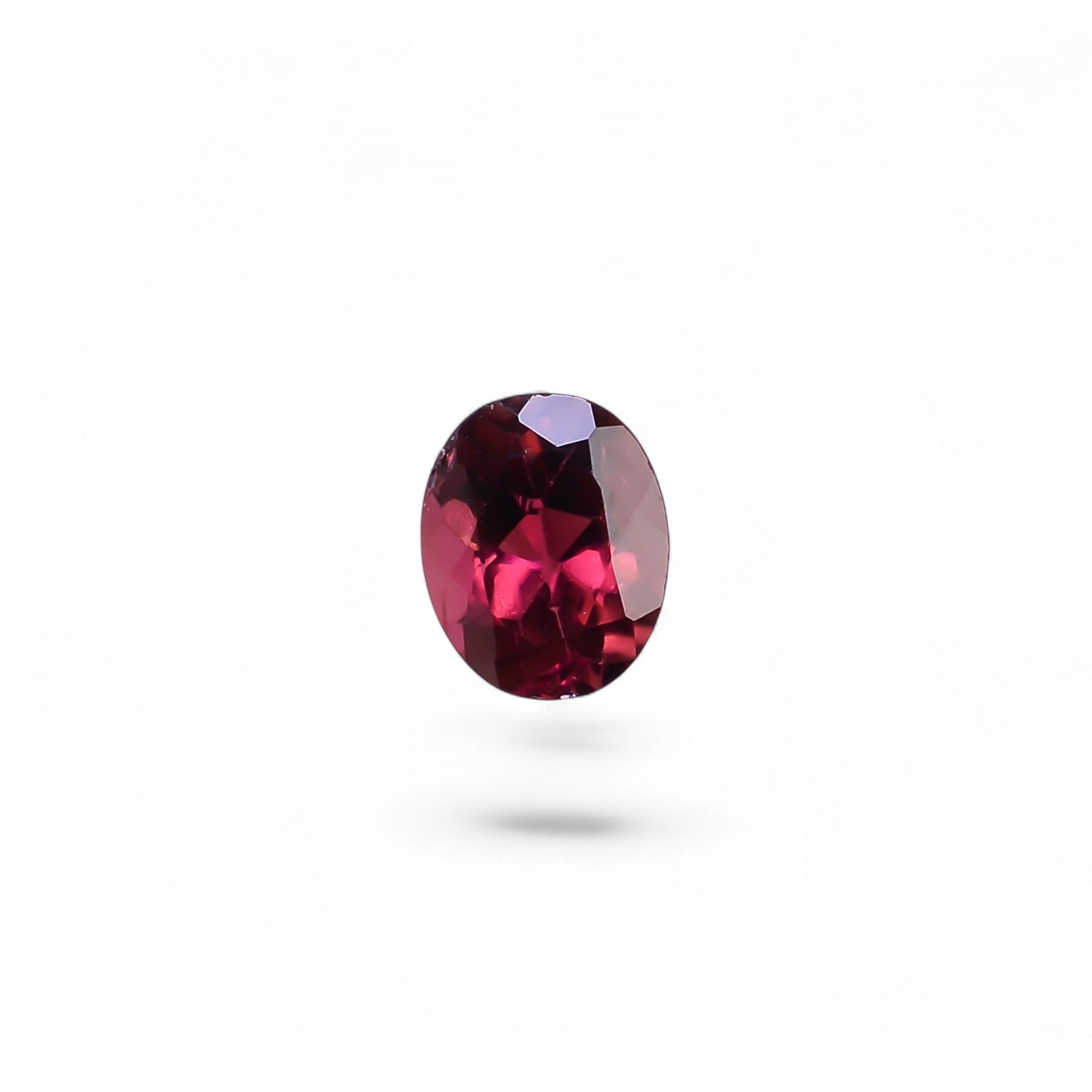 Natural Pink Tourmaline Oval Shape Cut Stone Loose Gemstone For Making Jewelry 0.85 Ct. 6X5X3 mm Y-10288