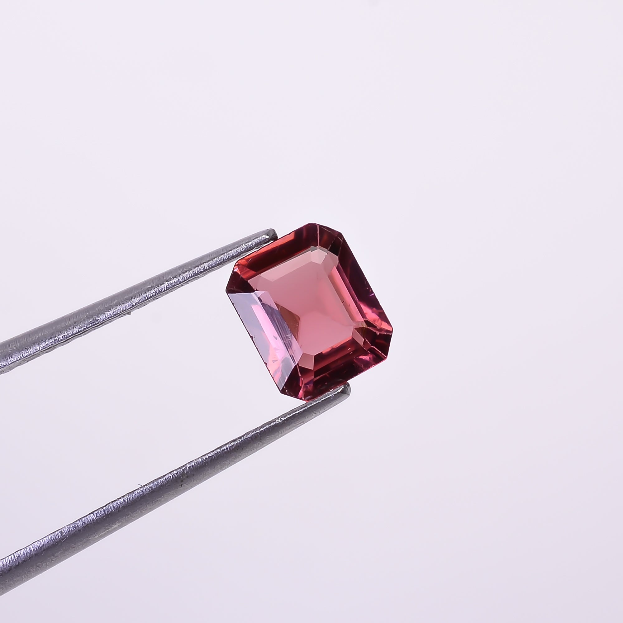Natural Pink Tourmaline Radiant Shape Cut Stone Loose Gemstone For Making Jewelry 1 Ct. 7X5X3 mm Y-10292