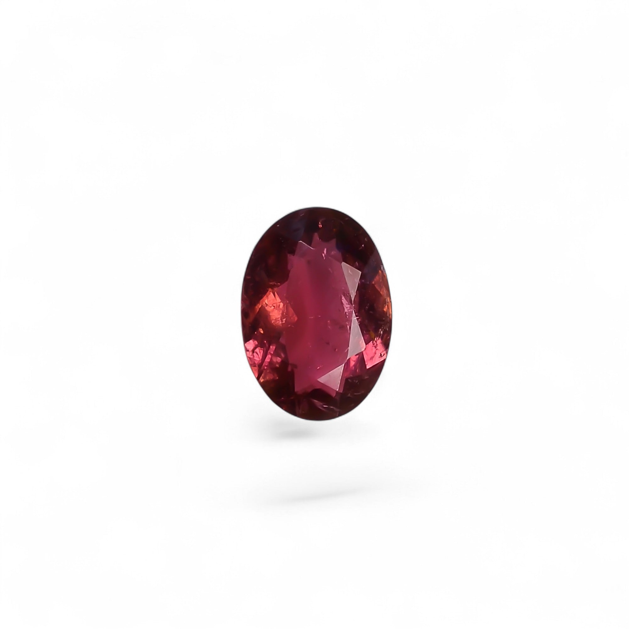 Natural Pink Tourmaline Oval Shape Cut Stone Loose Gemstone For Making Jewelry 1 Ct. 8X5X3 mm Y-10294
