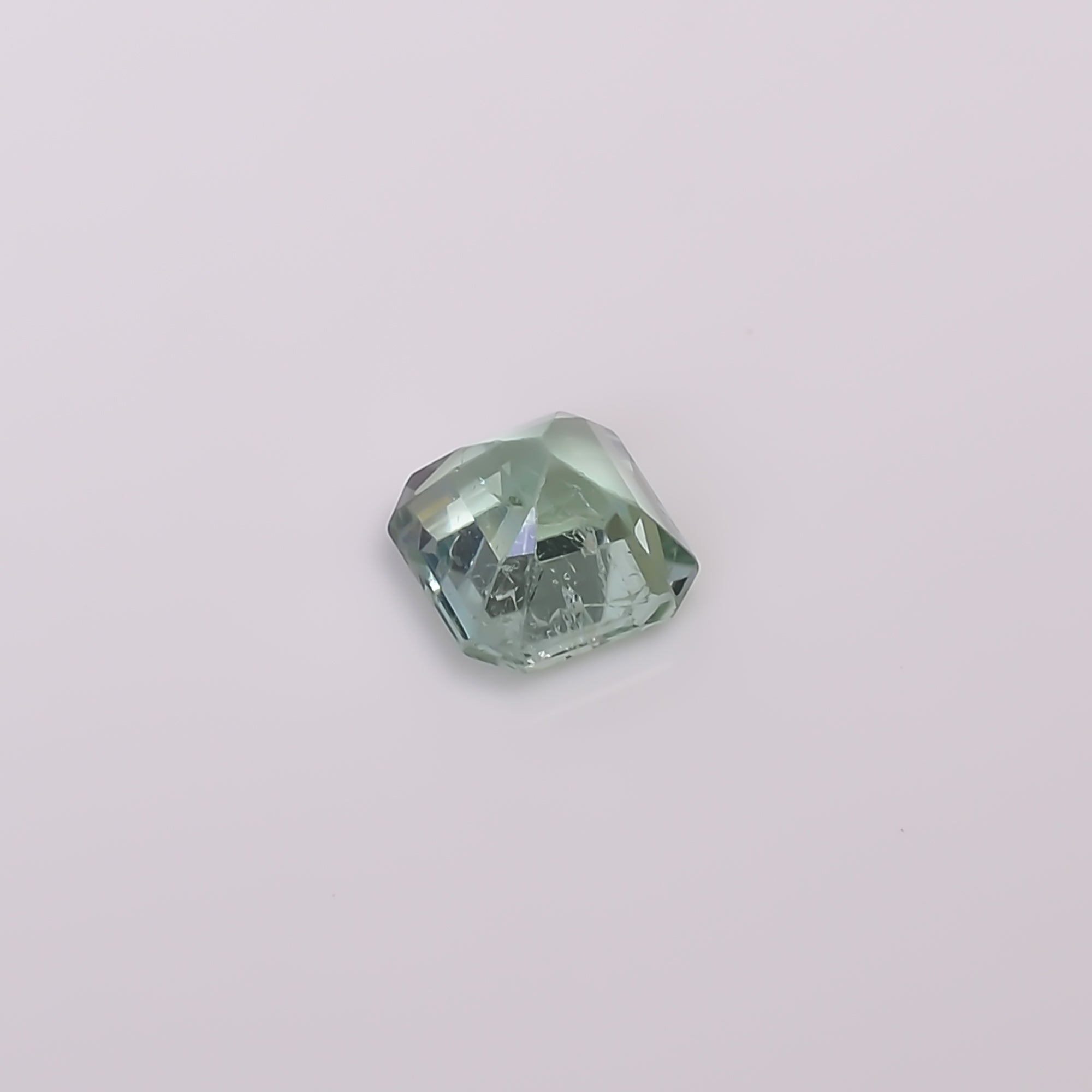 Natural Green Tourmaline Cushion Shape Cut Stone Loose Gemstone For Making Jewelry 0.75 Ct. 5X5X4 mm Y-10297