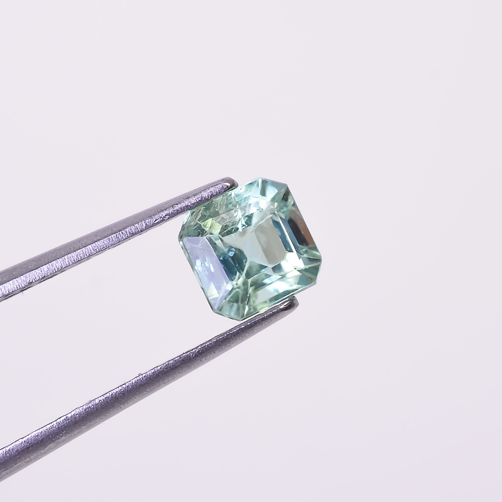 Natural Green Tourmaline Cushion Shape Cut Stone Loose Gemstone For Making Jewelry 0.75 Ct. 5X5X4 mm Y-10297