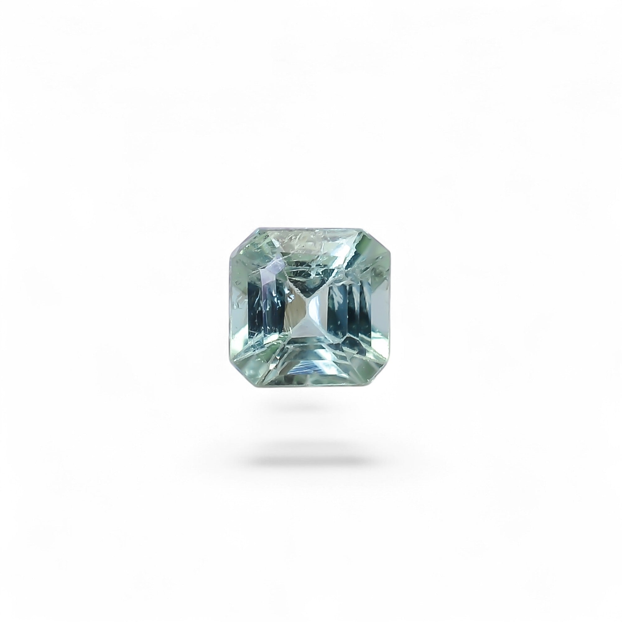 Natural Green Tourmaline Cushion Shape Cut Stone Loose Gemstone For Making Jewelry 0.75 Ct. 5X5X4 mm Y-10297