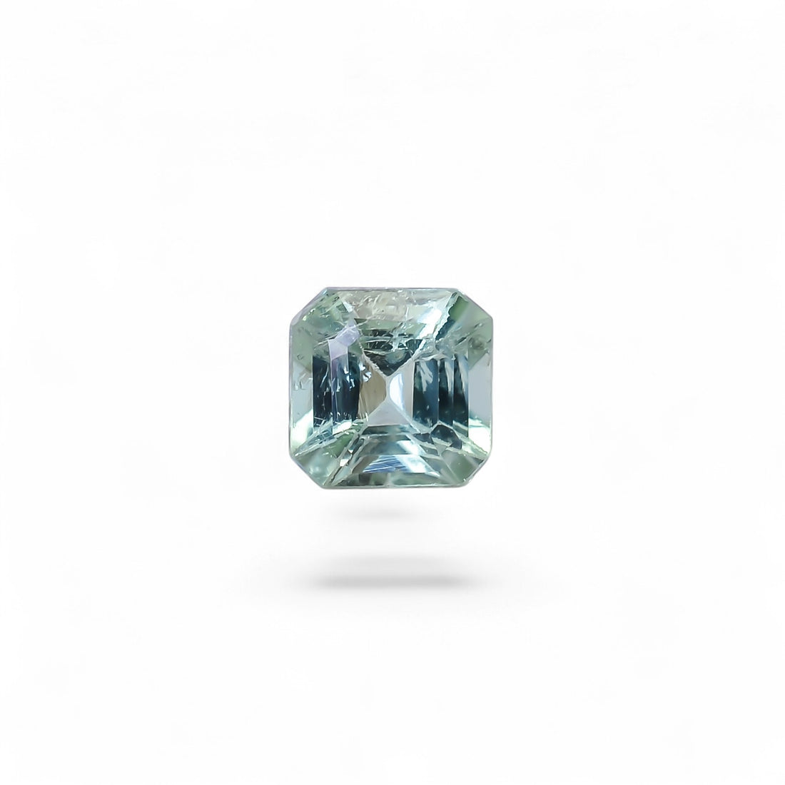 Natural Green Tourmaline Cushion Shape Cut Stone Loose Gemstone For Making Jewelry 0.75 Ct. 5X5X4 mm Y-10297