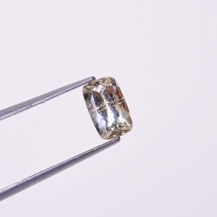 Natural Yellow Tourmaline Radiant Shape Cut Stone Loose Gemstone For Making Jewelry 1.1 Ct. 7X4X3 mm Y-10300