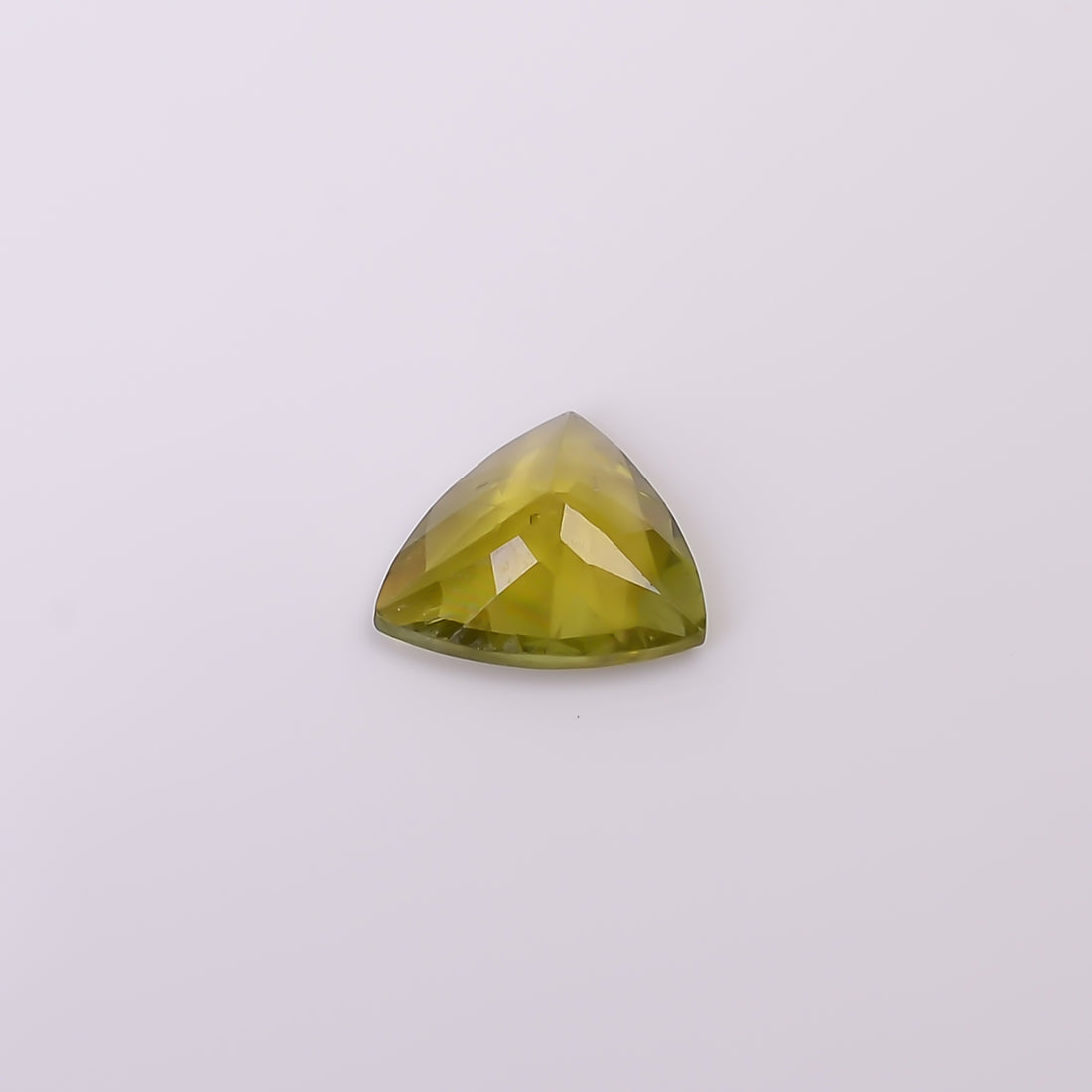 Natural Green Tourmaline Trillion Shape Cut Stone Loose Gemstone For Making Jewelry 1.1 Ct. 7X7X3 mm Y-10301