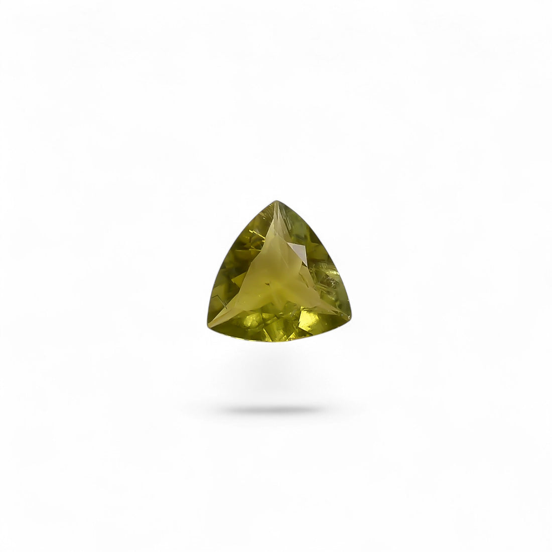 Natural Green Tourmaline Trillion Shape Cut Stone Loose Gemstone For Making Jewelry 1.1 Ct. 7X7X3 mm Y-10301