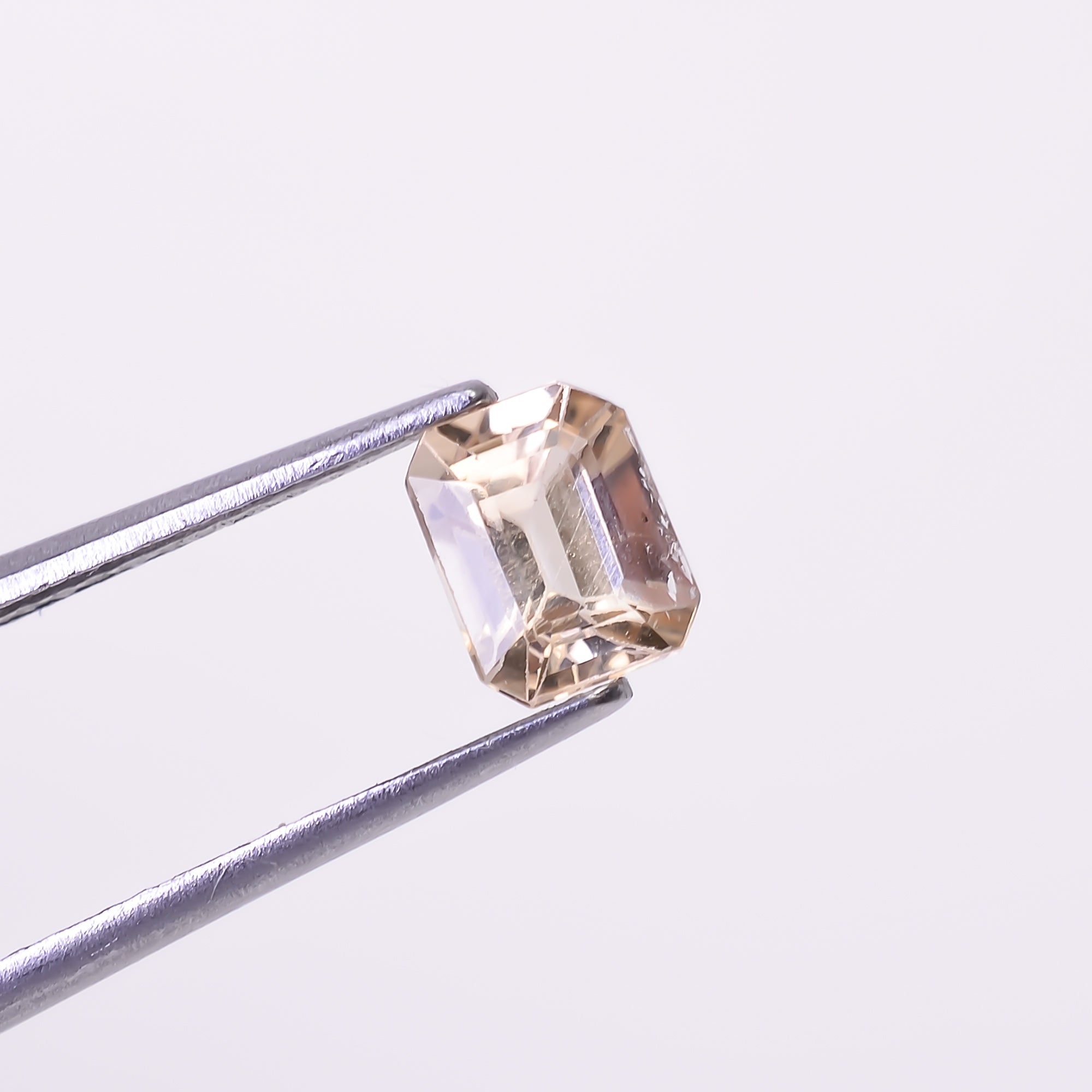 Natural Yellow Tourmaline Radiant Shape Cut Stone Loose Gemstone For Making Jewelry 0.7 Ct. 6X4X3 mm Y-10302