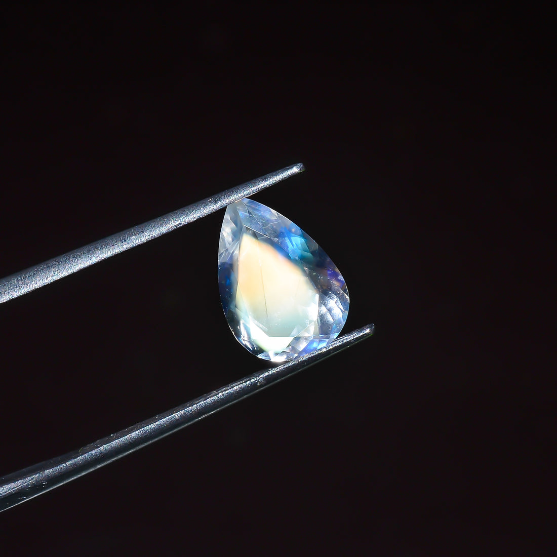 Natural Madagascar Moonstone Pear Shape Cut Stone Loose Gemstone For Making Jewelry 2.1 Ct. 11X7X4 mm Y-10306