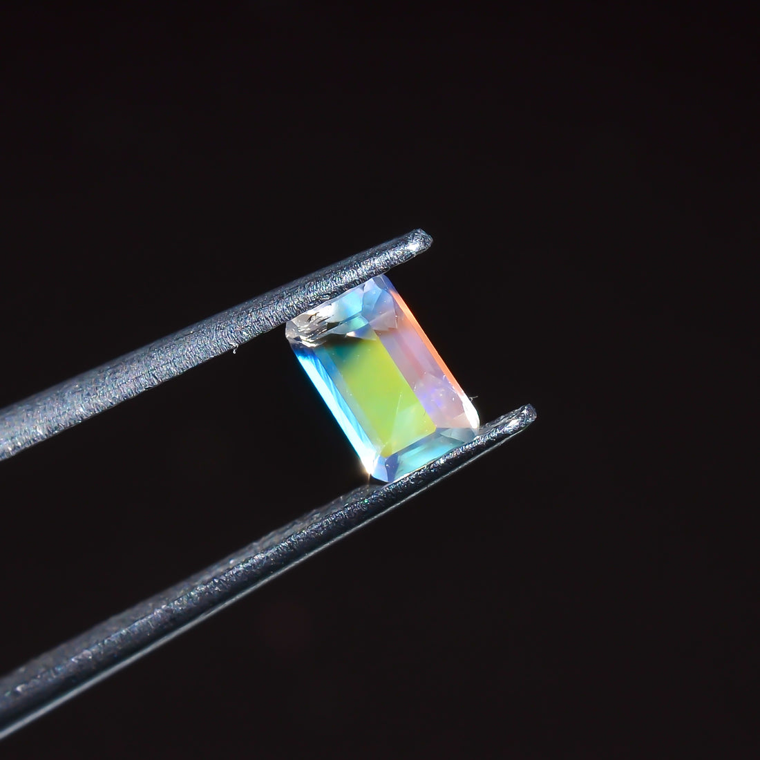 Natural Madagascar Moonstone Radiant Shape Cut Stone Loose Gemstone For Making Jewelry 0.55 Ct. 5X4X3 mm Y-10312