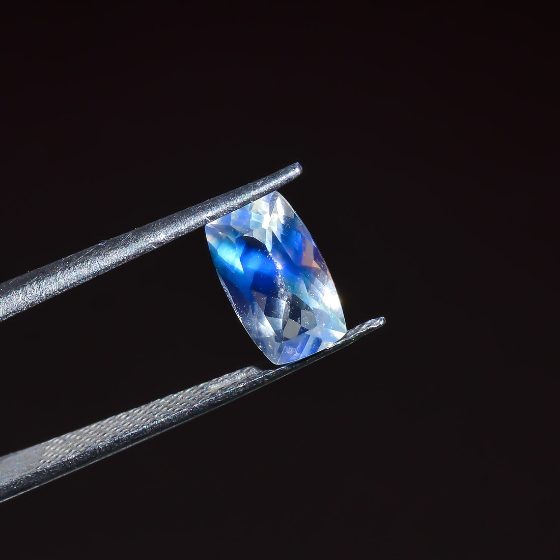 Natural Madagascar Moonstone Radiant Shape Cut Stone Loose Gemstone For Making Jewelry 1.35 Ct. 9X5X4 mm Y-10316