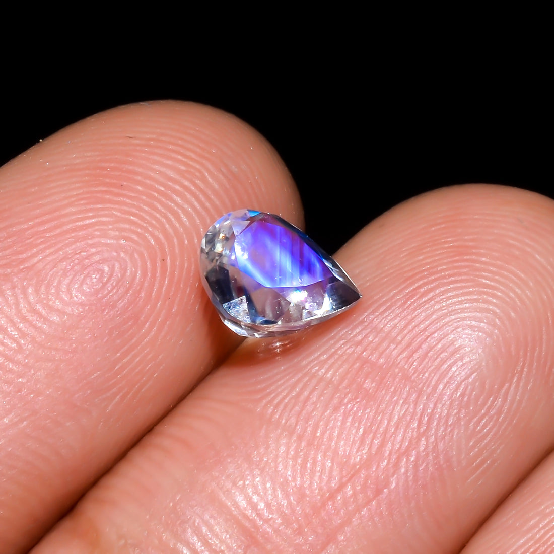 Natural Madagascar Moonstone Heart Shape Cut Stone Loose Gemstone For Making Jewelry 0.95 Ct. 6X6X4 mm Y-10318
