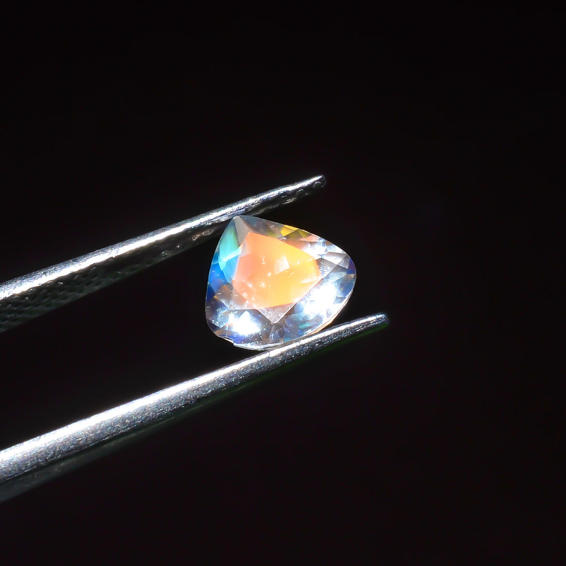 Natural Madagascar Moonstone Heart Shape Cut Stone Loose Gemstone For Making Jewelry 0.7 Ct. 6X6X4 mm Y-10322