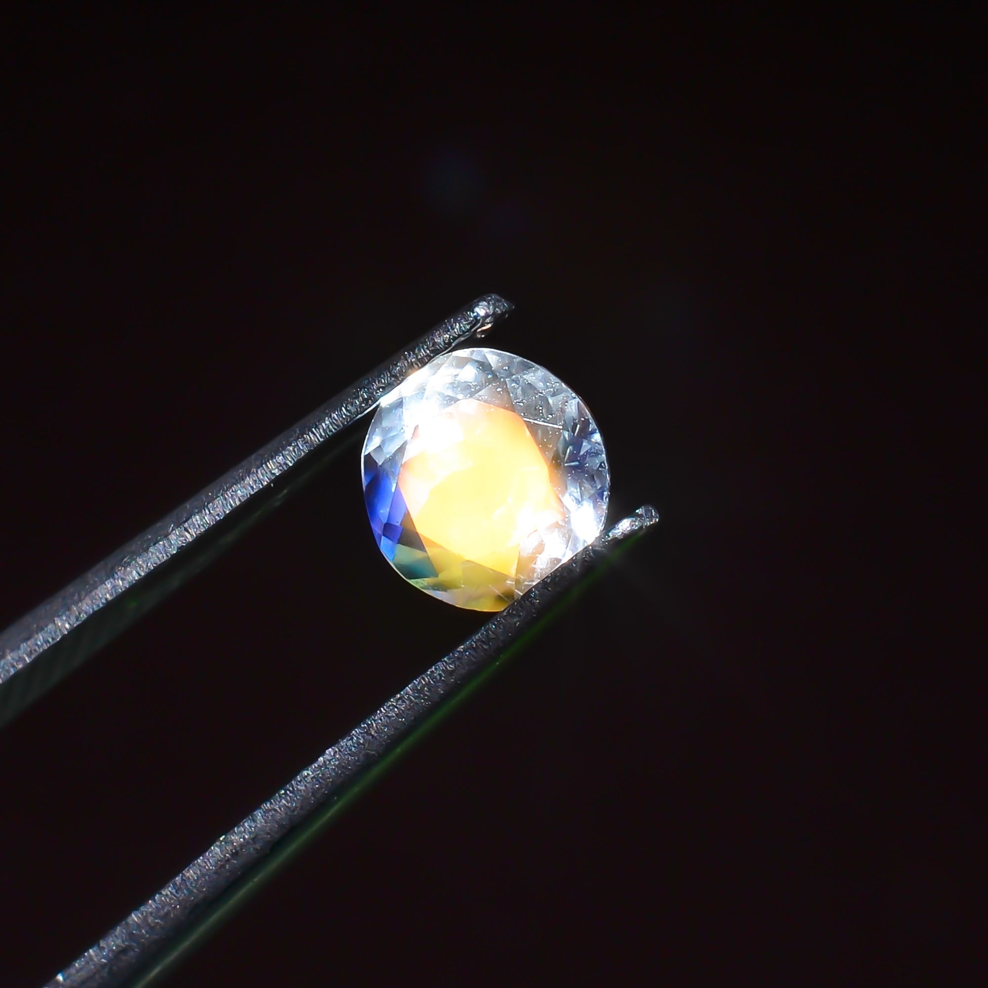 Natural Madagascar Moonstone Round Shape Cut Stone Loose Gemstone For Making Jewelry 0.75 Ct. 5X5X4 mm Y-10324