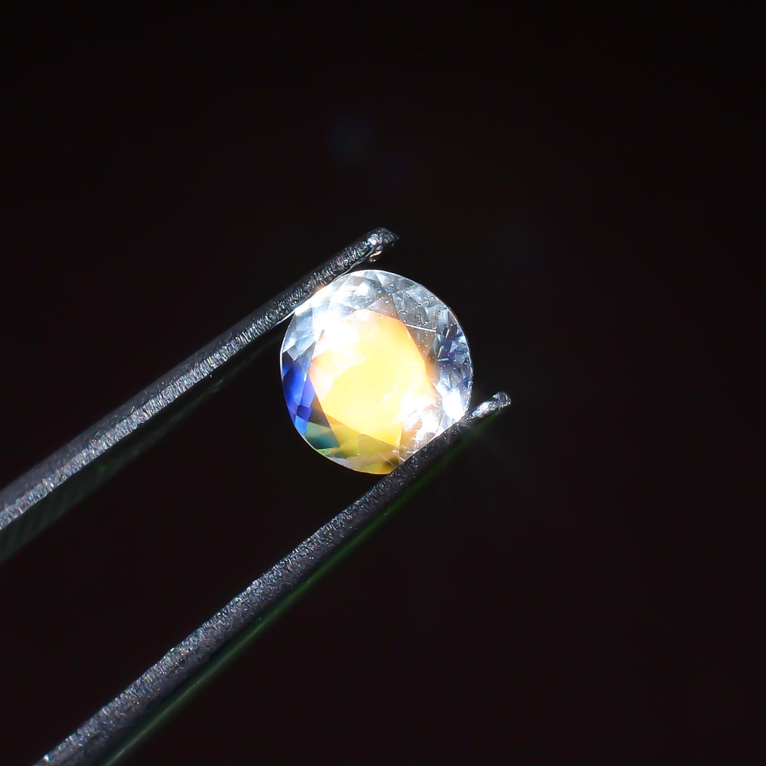Natural Madagascar Moonstone Round Shape Cut Stone Loose Gemstone For Making Jewelry 0.75 Ct. 5X5X4 mm Y-10324