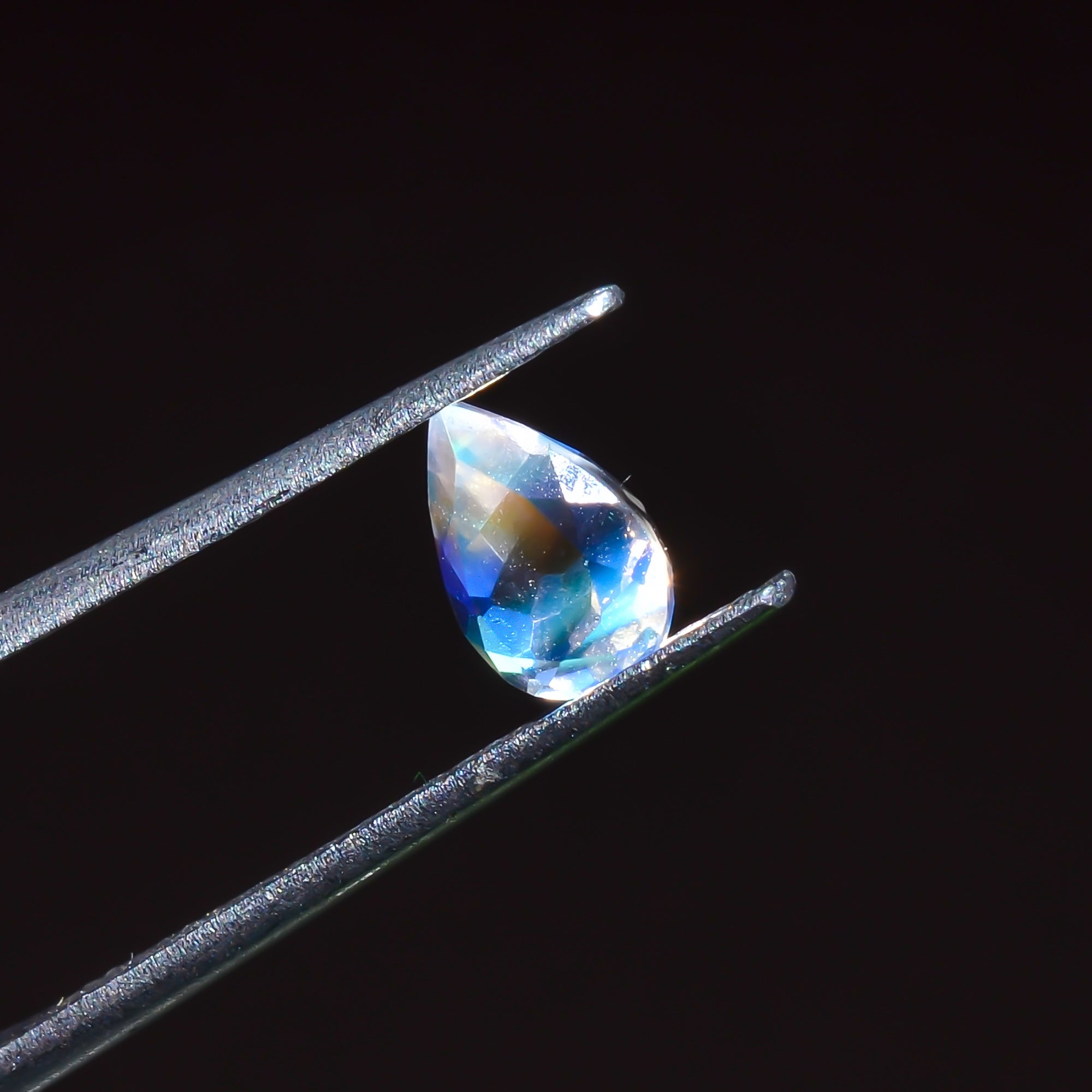 Natural Madagascar Moonstone Pear Shape Cut Stone Loose Gemstone For Making Jewelry 0.75 Ct. 7X5X4 mm Y-10328